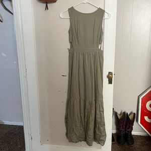 Olive Green Dress XS